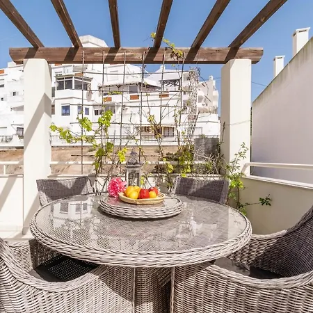 Albufeira, Old Town - Scandinavian Penthouse * 阿尔布费拉
